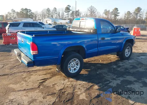 2001 Dodge Dakota Slt/Sport from USA, damaged, VIN 1B7GG26X71S103240
